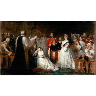 The Marriage of the Princess Royal by J Phillip RA 1858.jpg and 